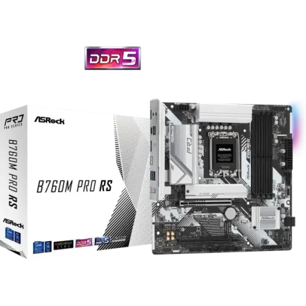 ASRock B760M Pro RS DDR5 mATX Motherboard